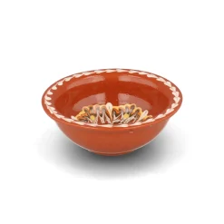 Bulgarian Pottery Crockery & Dinnerware|Bowls^Bulgarian Troyan Brown Sauce Bowl, 10cm