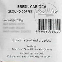 Cafes Henri Ingredients Brands|Drinks^Brazil Carioca Ground Coffee, 250g
