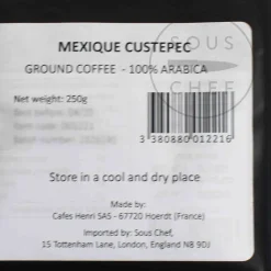 Cafes Henri Ingredients Brands|Drinks^Ground Mexican Coffee from Custepec, 250g