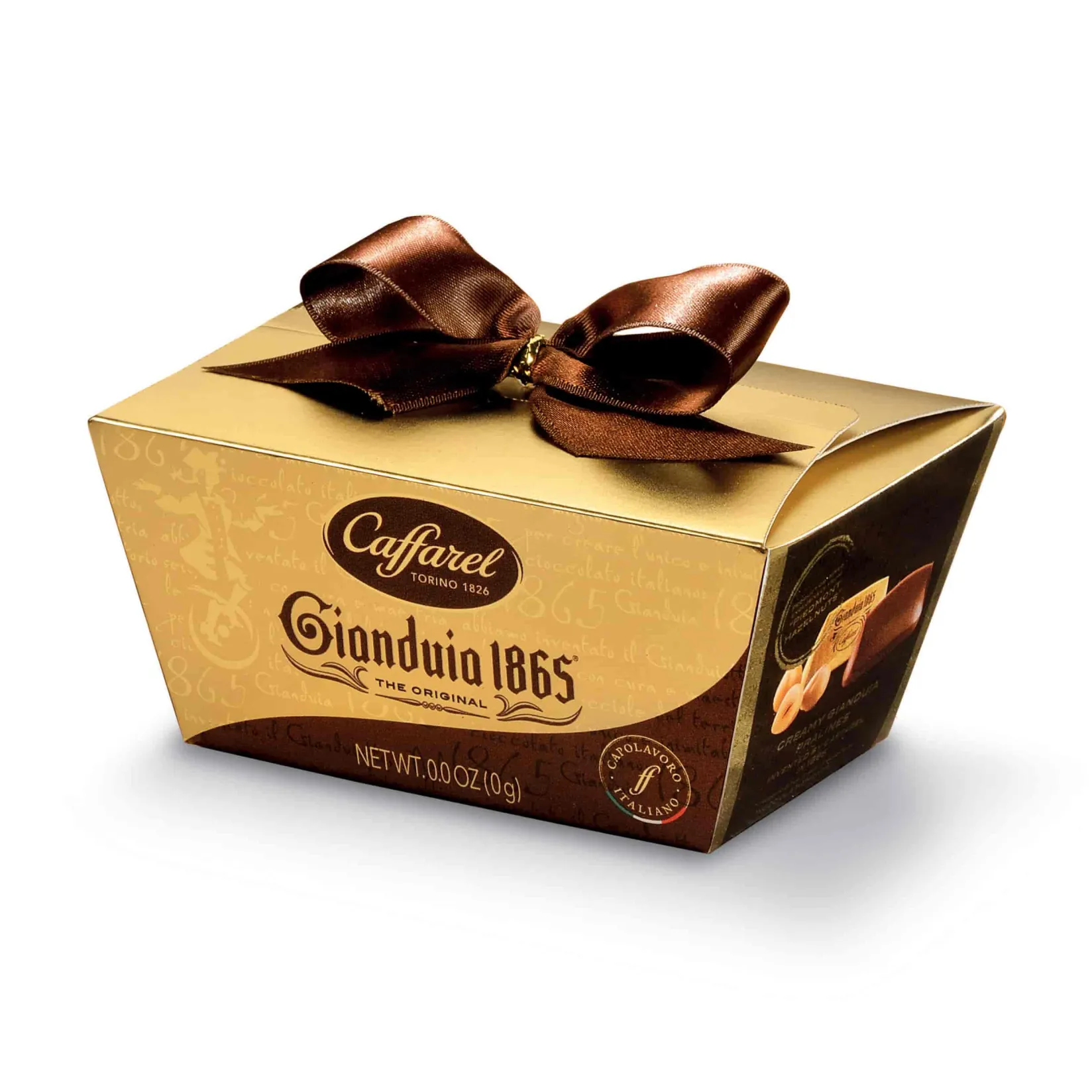 Caffarel Ingredients Brands|French Ingredients^Gianduia Ballotin With Bow, 120g