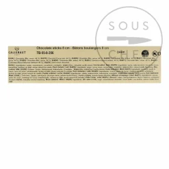 Callebaut French Ingredients|Chocolate & Sweets^Dark Chocolate Croissant & Pain Au Chocolat Sticks 8 cm, 1.6kg