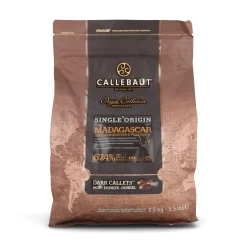 Callebaut Ingredients Brands|Chocolate & Sweets^Origin Madagascar 67.4% Dark Chocolate Chips, 2.5kg