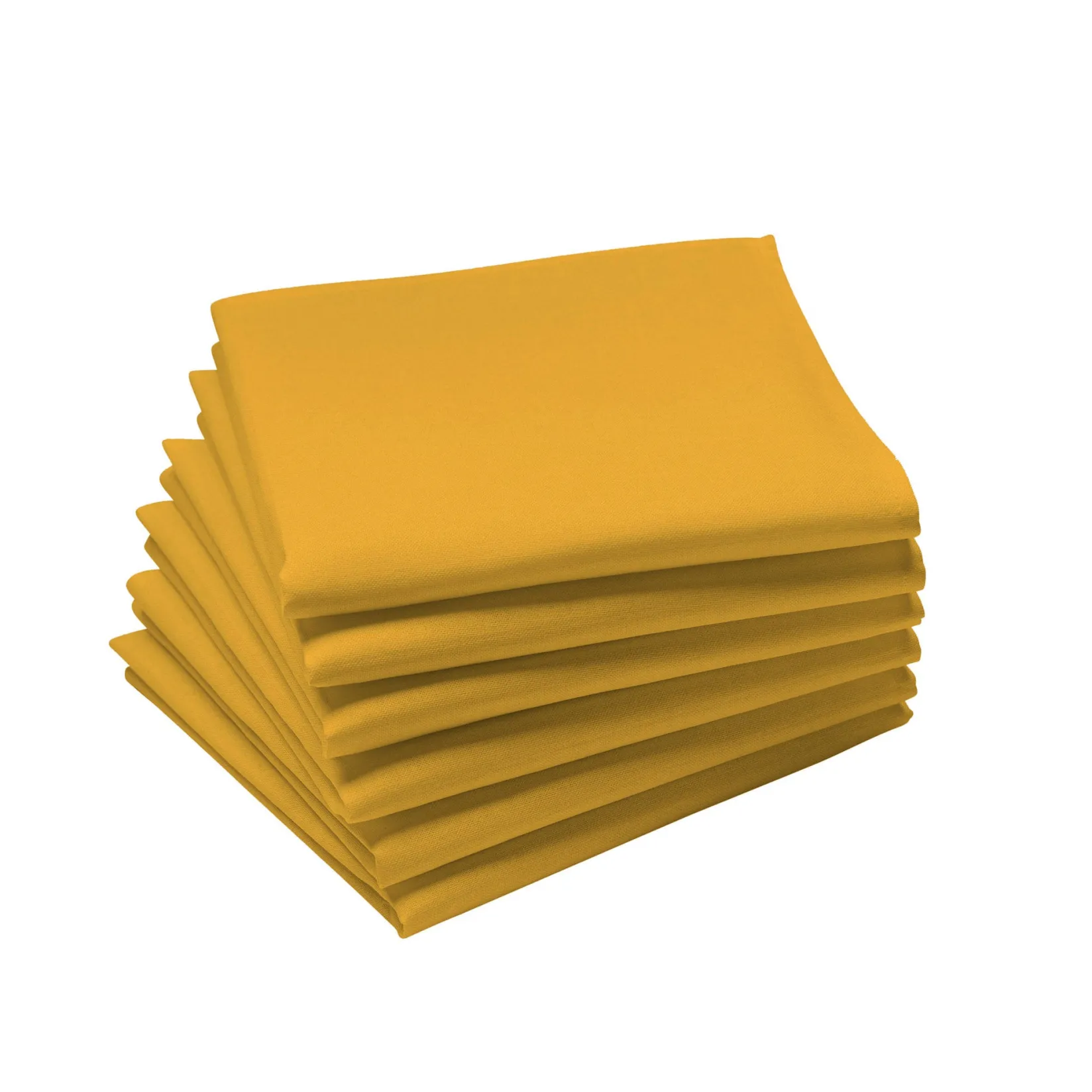 Coucke Tableware Brands|French Ingredients^Cambrai Napkin Mustard Yellow, 45cm