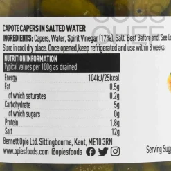 Opies Ingredients Brands|Vegetables^Capote Capers in Salted Water, 180g