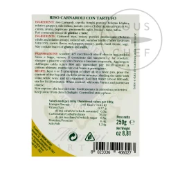 Marini Azzolini Italian Ingredients|Truffles^Carnaroli Risotto Rice With Truffle, 250g