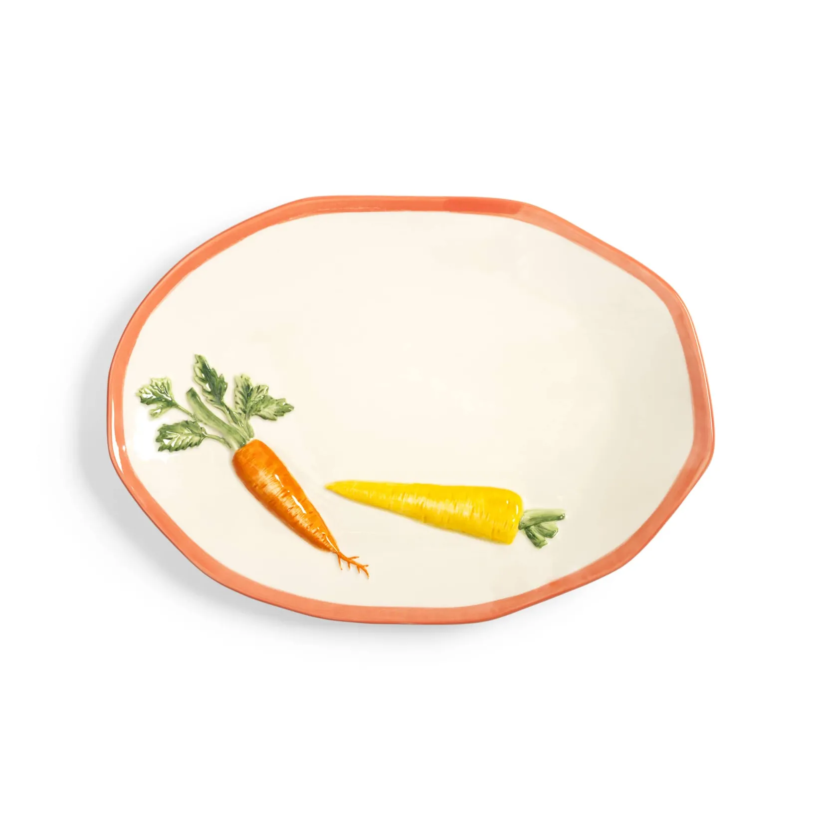 &Klevering Tableware Brands^Carrot Ceramic Platter, 40cm
