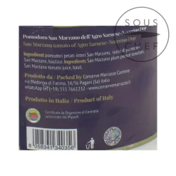 Casa Marrazzo Italian Ingredients|Vegetables^DOP San Marzano Peeled Tomatoes with Basil, 420g