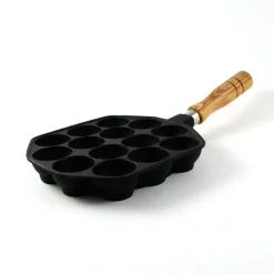 Japan Bento Japanese Ingredients|Pots & Pans^Cast Iron Takoyaki Pan, 18cm dia