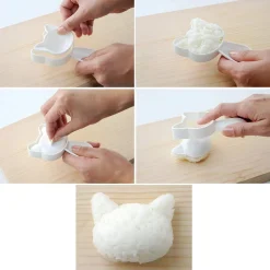 Arnest Tableware Brands|Japanese Ingredients^Cat Rice Mould Set