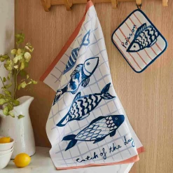 Ulster Weavers Kitchen Textiles & Clothing^Catch of the Day Fish Tea Towel