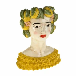 Wernervob Tableware Brands^Ceramic Figure with Lemon Headdress Vase