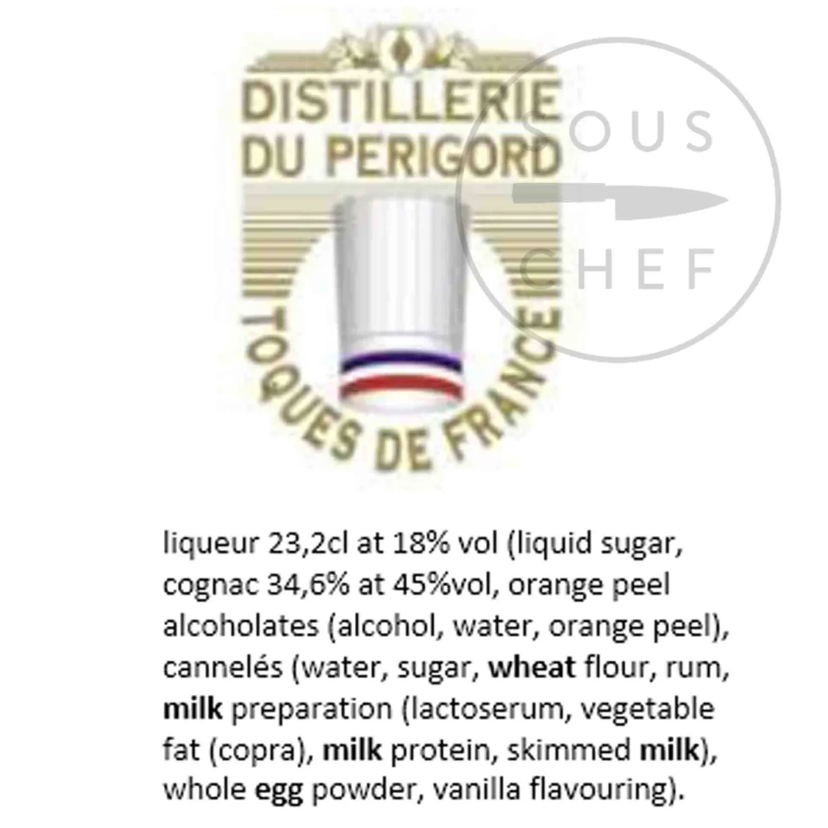 Distillerie du périgord Ingredients Brands|French Ingredients^Cherry Rocher Canneles With Cognac and Orange, 410g