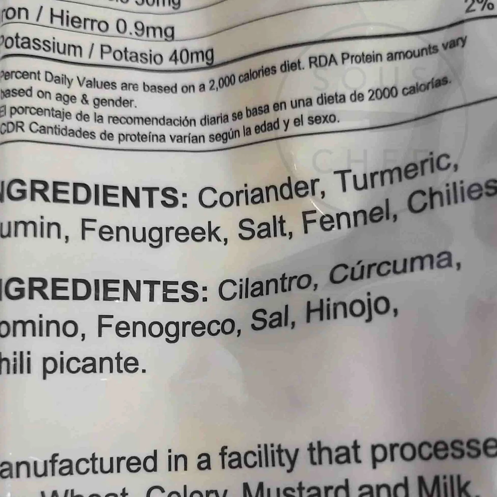 Chief Ingredients Brands|Caribbean Ingredients^Curry Powder, 230g