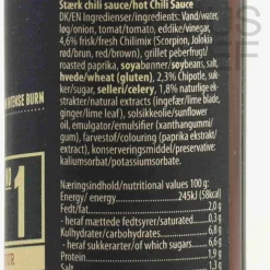 Chili Klaus Ingredients Brands|Sauces & Condiments^No 1 Smoky Ghost Hot Sauce, 147ml