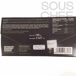 Chocolat Factory Ingredients Brands|Chocolate & Sweets^80% Dark Chocolate Bar, 100g