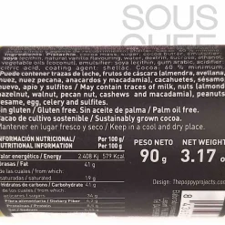 Chocolat Factory Ingredients Brands|Chocolate & Sweets^Dark Chocolate Covered Toasted Pistachios, 80g