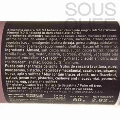 Chocolat Factory Ingredients Brands|Chocolate & Sweets^Dark Chocolate Covered Toasted Almonds, 80g