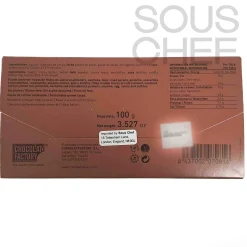 Chocolat Factory Ingredients Brands|Chocolate & Sweets^Milk Chocolate Bar, 100g