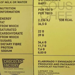Chocolat Factory Ingredients Brands|Drinks^Special Dark Spiced Hot Chocolate, 300g