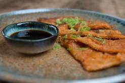 Kiji Stoneware & Ceramics Tableware Brands|Japanese Ingredients^Chouseki Blue Gold Plate, 28.5cm dia x 3.5cm