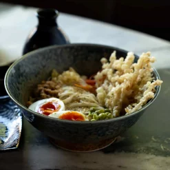 Kiji Stoneware & Ceramics Japanese Ingredients|Japanese Tableware^Chouseki Noodle Bowl, 17cm x 8.5 cm