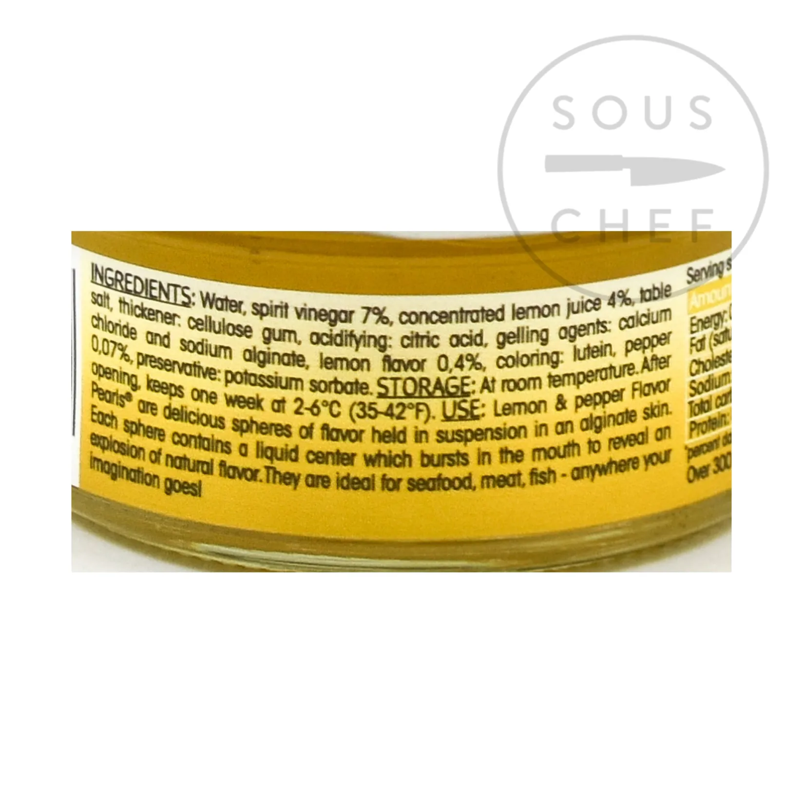 Christine Le Tennier French Ingredients|Baking Ingredients^Lemon & Pepper Flavour Pearls