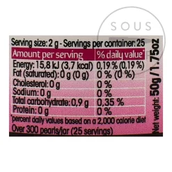 Christine Le Tennier French Ingredients|Baking Ingredients^Raspberry Flavour Pearls