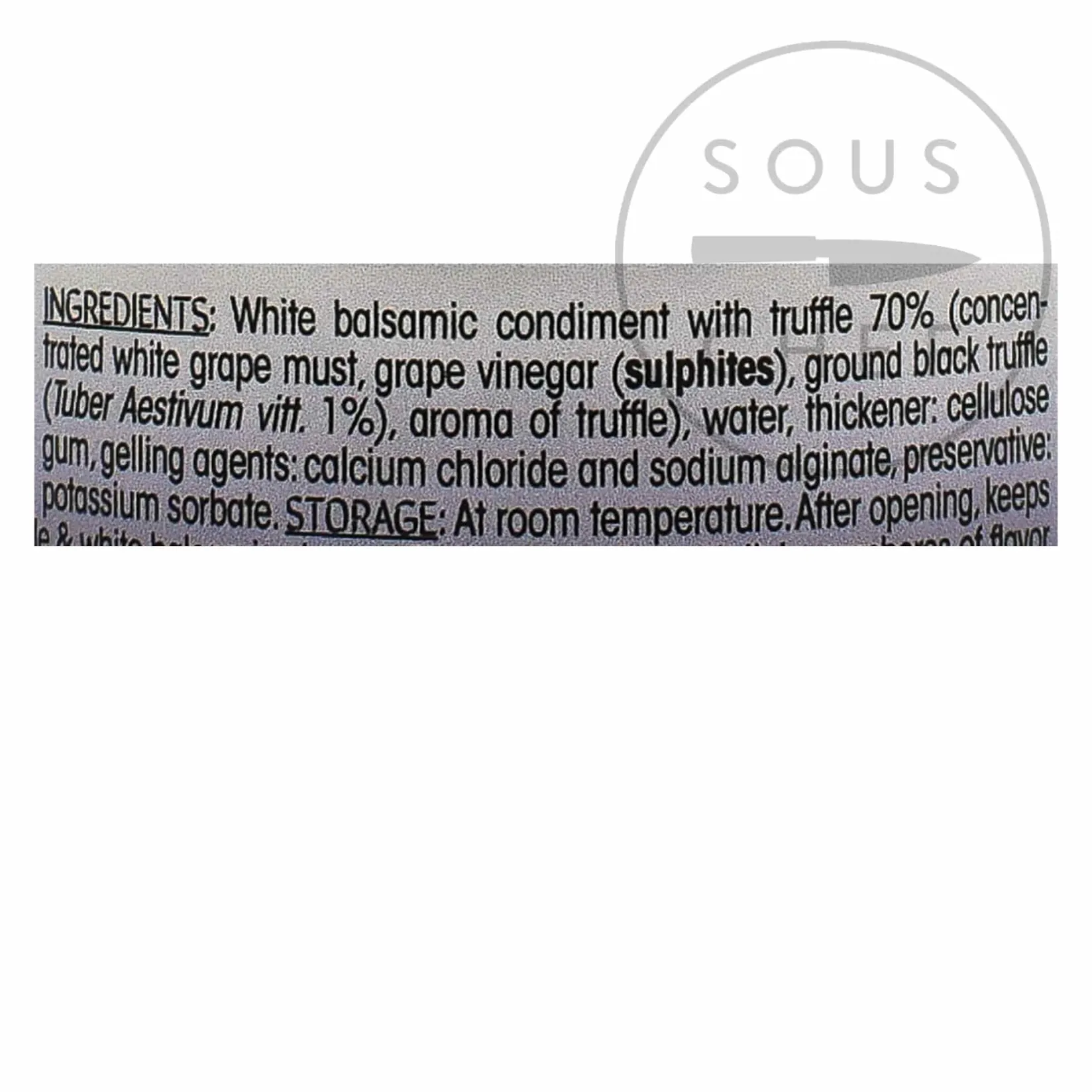 Christine Le Tennier Ingredients Brands|French Ingredients^White Balsamic and Black Truffle Flavor Pearls