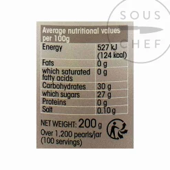 Christine Le Tennier Ingredients Brands|French Ingredients^White Balsamic and Black Truffle Flavor Pearls