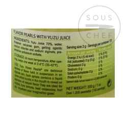 Christine Le Tennier French Ingredients|Baking Ingredients^Yuzu Flavour Pearls