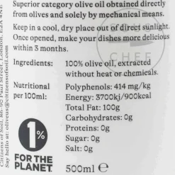 Citizens of Soil Ingredients Brands|Spanish Ingredients^Spanish Single Estate Extra Virgin Olive Oil, 500ml