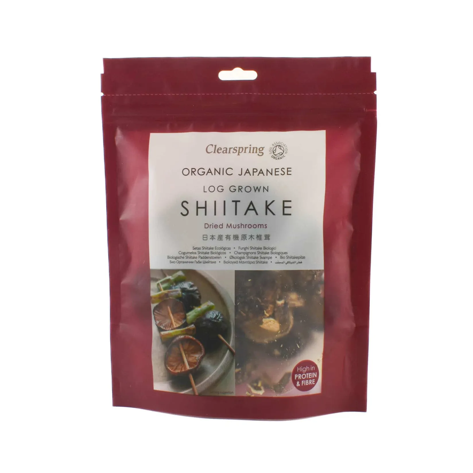 Clearspring Ingredients Brands|Japanese Ingredients^Shiitake Mushrooms - Organic, 40g