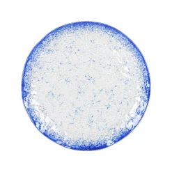 Turkish Tableware Tableware Brands|Plates^Coblalt Blue Rim Glass Charger Plate, 30.5cm
