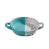 Kapka Enamel Middle Eastern Ingredients|Serveware^Colour Pop Enamel Frying Pan and Serving Dish, Turquoise, 16cm