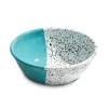 Kapka Enamel Tableware Brands|Middle Eastern Ingredients^Colour Pop Enamel Salad Bowl, Turquoise