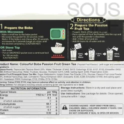 J WAY Ingredients Brands|Drinks^Colourful Boba Tropical Iced Tea Kit, 3 sets