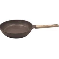 Cookut Pots & Pans^Lightweight Non-Stick Frying Pan, Taupe, BPA Free