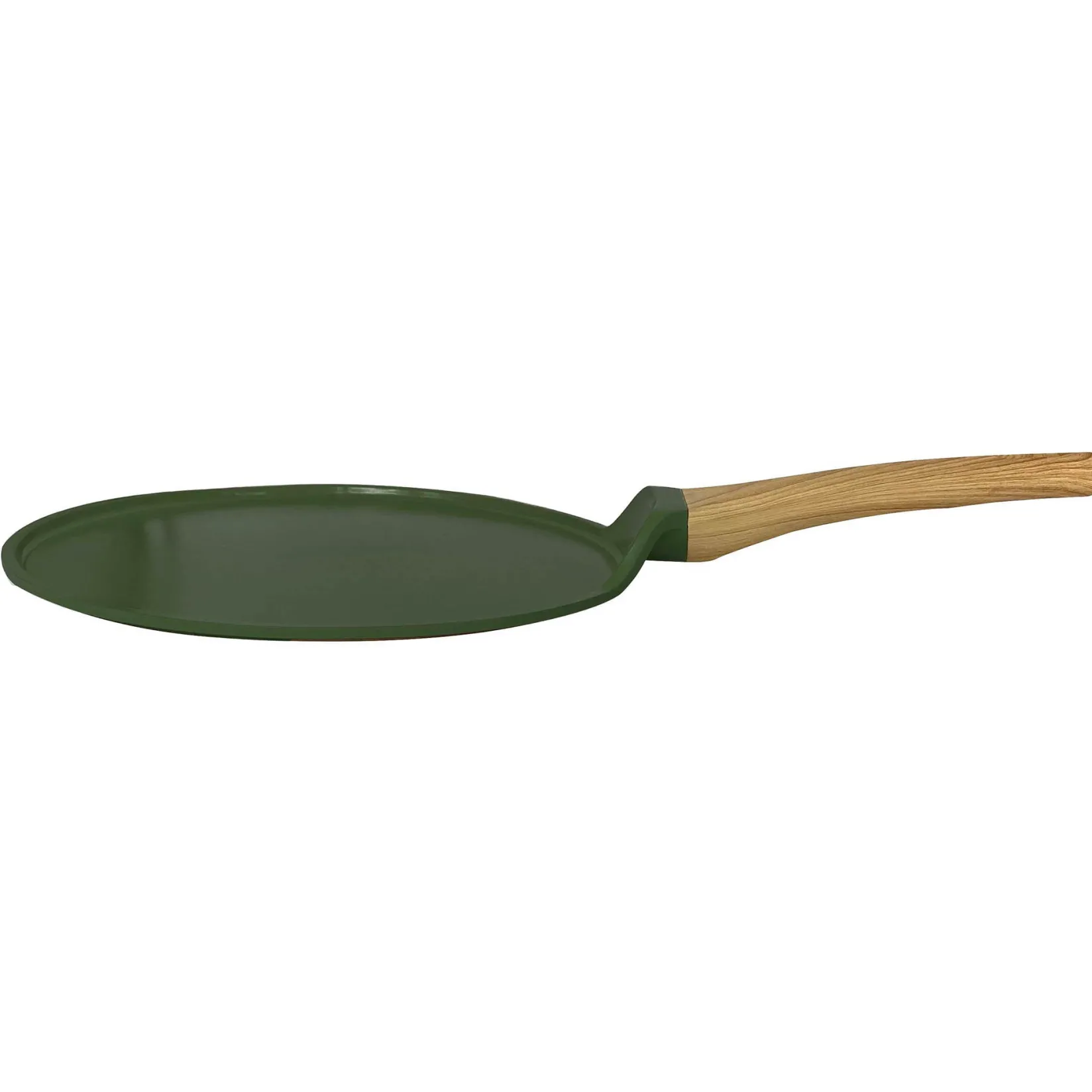 Cookut Pots & Pans^Lightweight Non-Stick Crepe Pan, 28cm, Green, BPA-Free