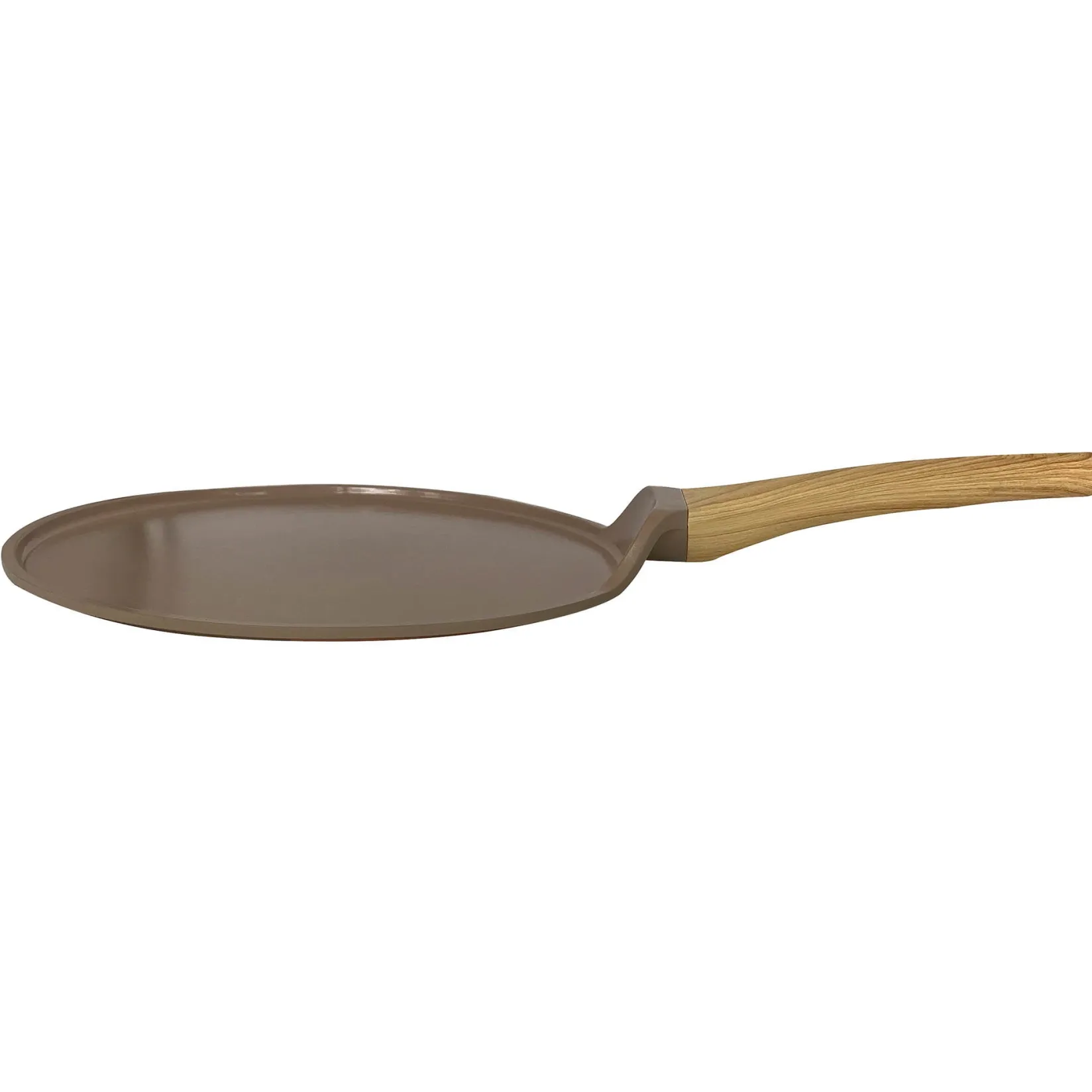 Cookut Pots & Pans^Lightweight Non-Stick Crepe Pan, 28cm, Taupe, BPA-Free