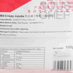 Bestore Ingredients Brands|Chinese Ingredients^Crispy Jujube Snack, 100g