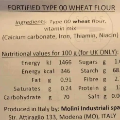 Dallari Italian Ingredients|Baking Ingredients^00 Flour, 1kg