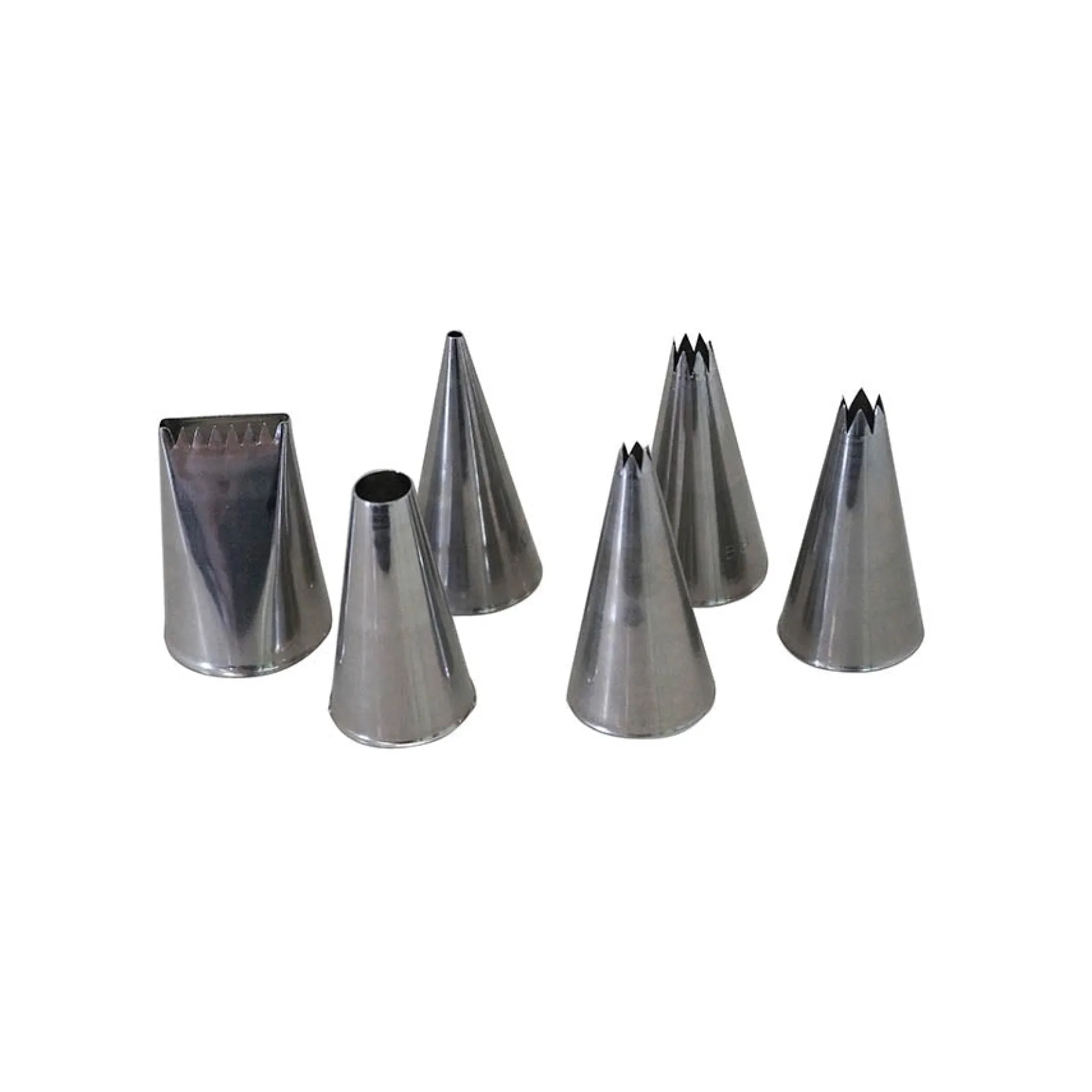 De Buyer French Ingredients|Kitchen Tools & Utensils^6 Stainless Steel Piping Nozzles