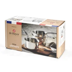 De Buyer Pots & Pans^Affinity 3 Piece Saucepan Set