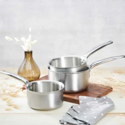 De Buyer Pots & Pans^Alchimy 3 Piece Saucepan Set