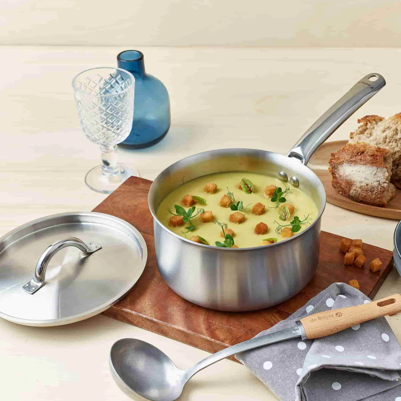 De Buyer French Ingredients|Pots & Pans^Alchimy Saucepan, 18cm