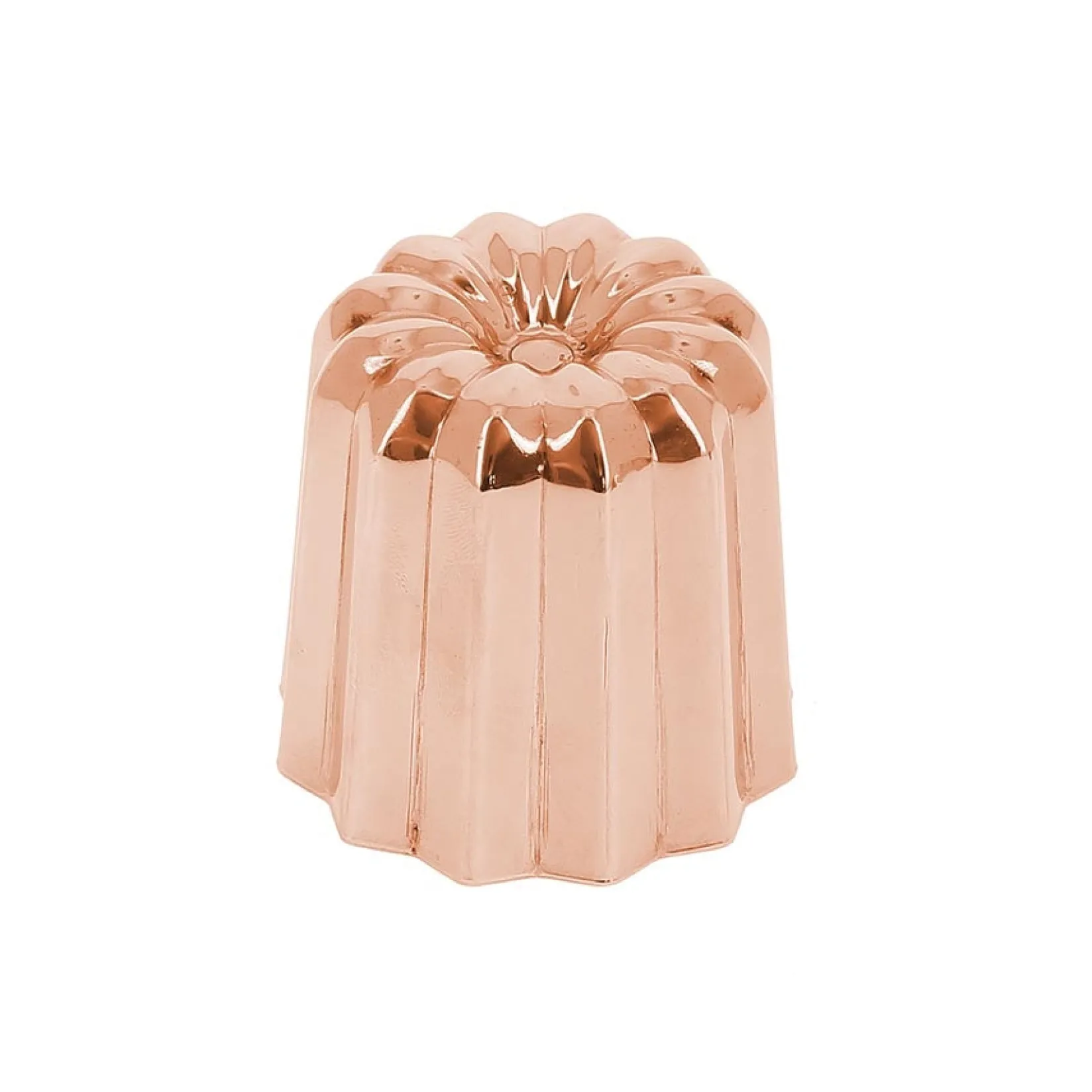 De Buyer French Ingredients|Baking Supplies & Equipment^Copper Bordelais Canele Mould