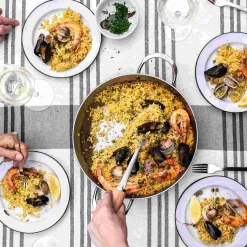 De Buyer Spanish Ingredients|Pots & Pans^Mineral B Paella Pan, 32cm