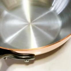 De Buyer French Ingredients|Pots & Pans^Prima Matera Induction-Compatible Copper Saute Pan - Conical