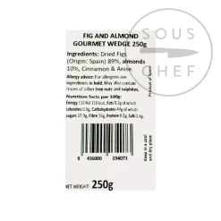 De Juan Ingredients Brands|Spanish Ingredients^Fig and Almond Wedge, 250g