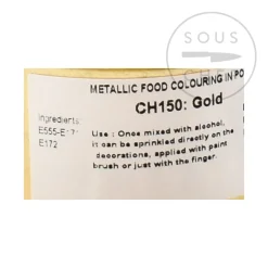 Deco Relief Ingredients Brands|Baking Ingredients^Edible Gold Shimmer Dust, 25g